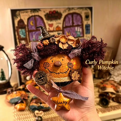 🍂 Handmade Whimsical Forest Doll | Rustic Cottage Boho Decor Gift